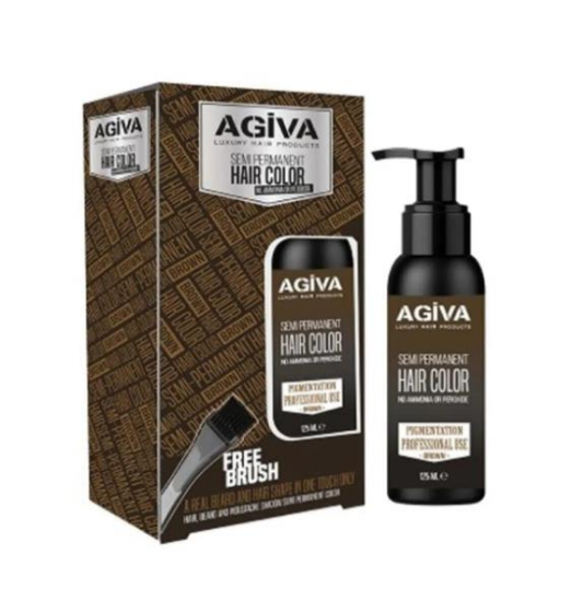 Agiva Sakal Boyası 125 ML (Brown)