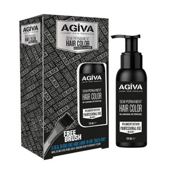 Agiva Sakal Boyası 125 Ml (Black)