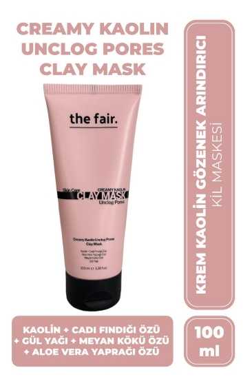 the fair. Creamy Kaolin Gözenek Temizleyici Kil Maskesi 100 ml