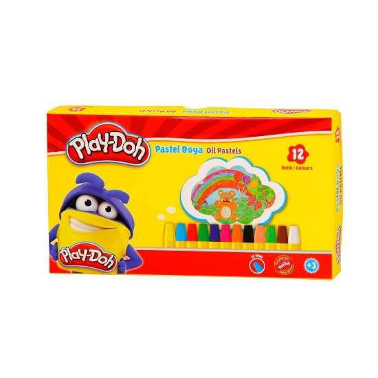 Play-Doh PLAY-PA002 Pastel Boya 12'li