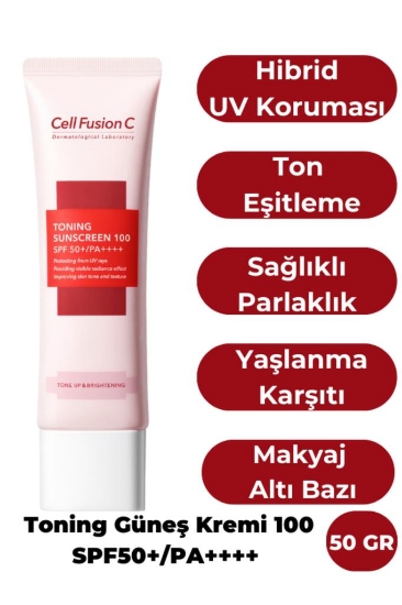 Cell Fusion C Toning Güneş Kremi 50 ML