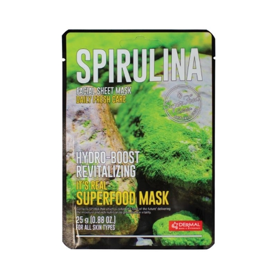 Dermal Nem ve Canlandırıcı Spirulina Maskesi 25 gr