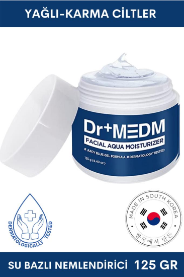 Dermal Dr+MEDM Facial Aqua Yağlı ve Karma Ciltler için Nemlendiri