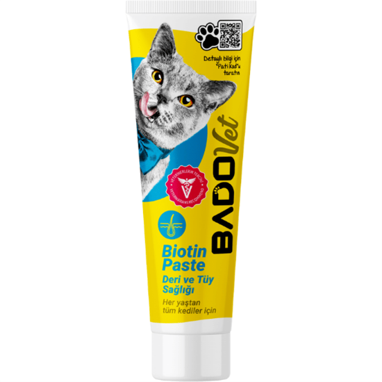 Bado Kedi Biotin Paste Deri Ve Tüy Sağlığı 100 Gr 