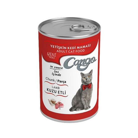 Cango 415 Gr Kedi Maması Kuzu Etli