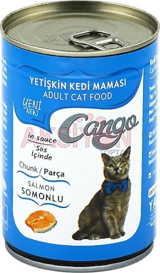 Cango 415 Gr. Ytşkn Kedi Maması Somonlu