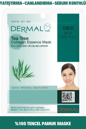 DERMAL Sebum Kontrolü, Yatıştırıcı, Canlandırıcı Çay Ağacı Özlü K