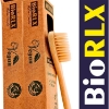 BioRLX Diş Fırçası %100 Bambu %0 Mikro Plastik Orta Kıl Fırça VEGAN Ağız Bakım Ürünü