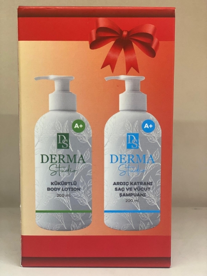 Derma Studio Ardıç Şampuan 200 ml + Kükürtlü Vücut Losyonu 200 ml