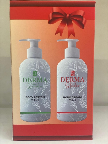 Derma Studio Vücut Losyonu 200 ml + Vücut Kremi 200 ml