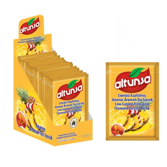 Altunsa Ananas Aromalı Soğuk Toz Içecek 9 gr X 24 Adet