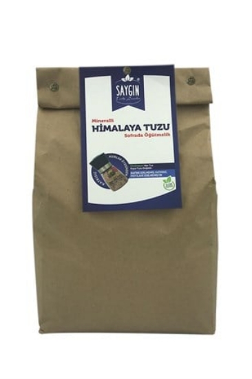 SAYGIN Dökme Himalaya Tuzu Sofrada Öğütmelik  (10 Kg Çuval)