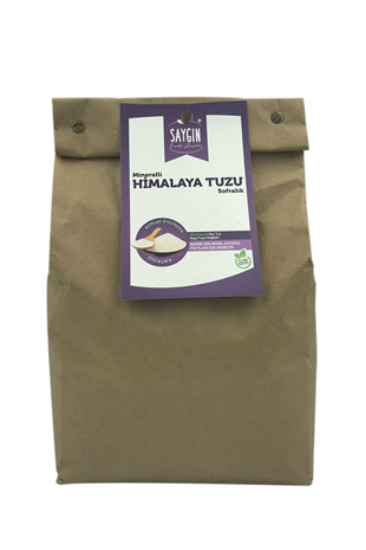 SAYGIN Dökme Himalaya Tuzu Sofralık   (25 Kg Çuval)