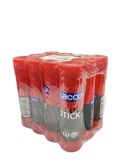 Lacco Glue Stick Yapıştırıcı 40 Gram 12'li