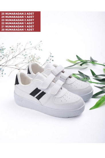 Air Kalın Taban Bantlı Slipcat Unisex Bebek Çocuk Sneaker Ayakkabı