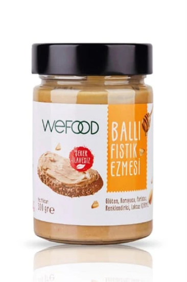 Wefood Ballı Yer Fıstığı Ezmesi 300 gr