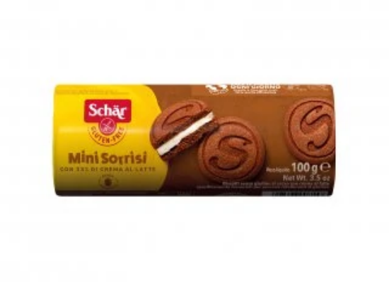 Schar Mini Sorrisini 100 gr Kaymaklı Çikolatalı Bisküvi