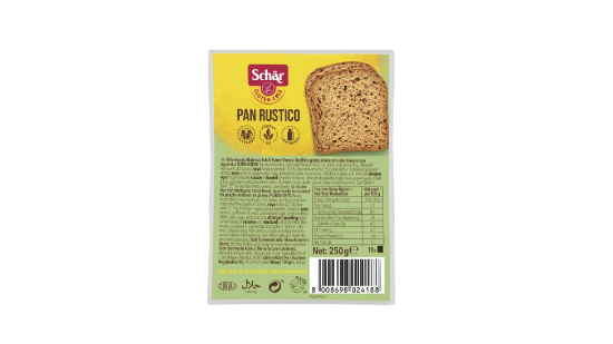 Schar Pan Rustico 250 gr Lifli Ekmek