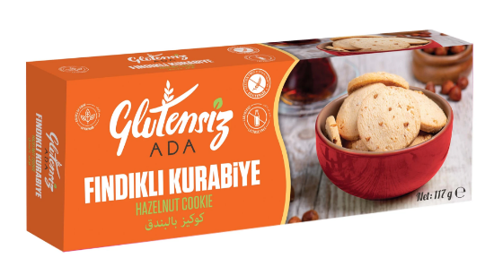 Glutensiz Ada Fındıklı Kurabiye 117 gr 