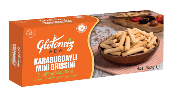 Glutensiz Ada Karabuğdaylı Mini Grissini 100 g