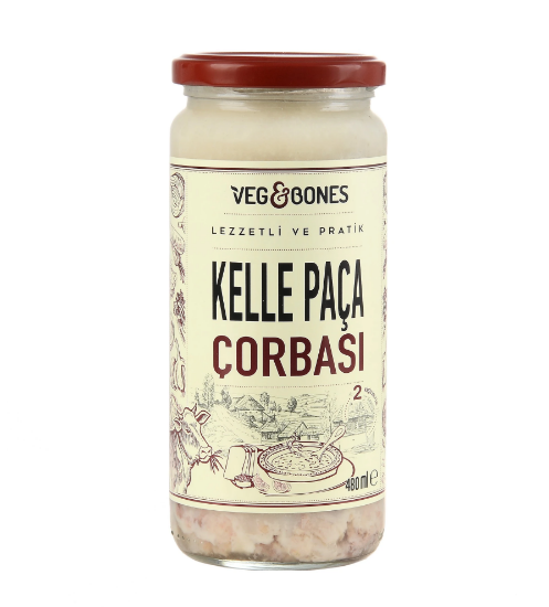 VEG&BONES Kelle Paça Çorbası 480 ml