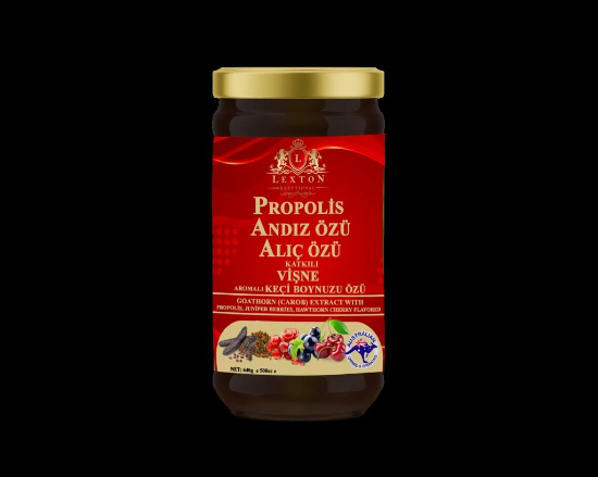 Lexton Propolis, Andız Özü ve Ardıç Özü Katkılı Vişne Arom. Harnup Özü 640 gr