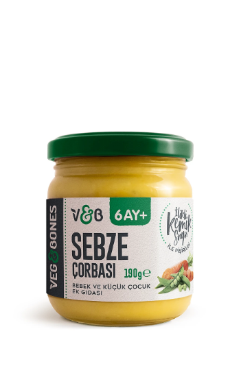 VEG&BONES Kemiksulu Sebze Çorbası 190 gr