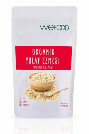 Wefood Organik Yulaf Ezmesi 300 gr