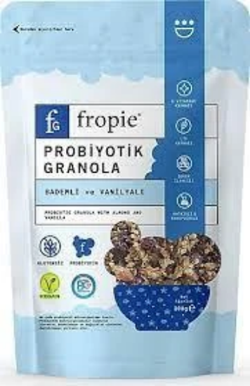 Fropie Bademli ve Vanilyalı Probiyotik Granola 200 gr