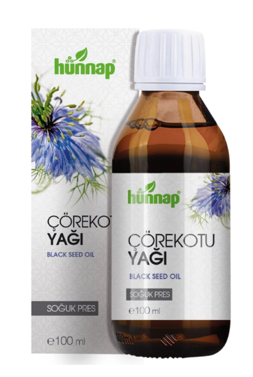 Hünnap Çörekotu Yağı Soğuk Pres 100 ml