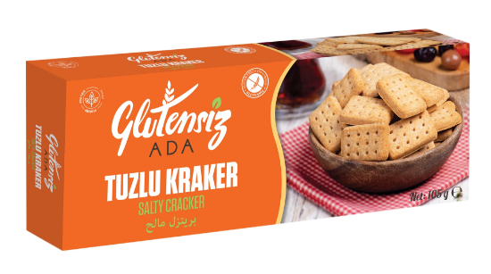 Glutensiz Ada Tuzlu Kraker 105 gr