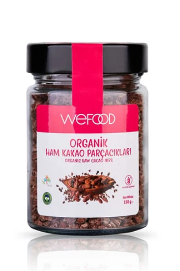 Wefood Organik Ham Kakao Parçacıkları 150 gr