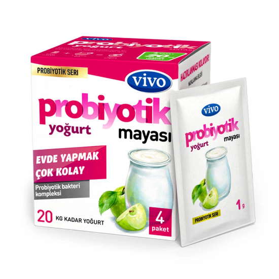 Vivo Probiyotik Yoğurt Mayası 4'lü