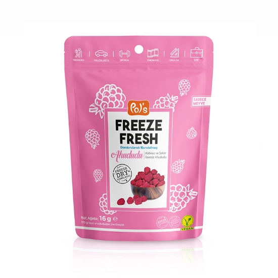 Pols Freeze Fresh Dried Ahududu 20 gr