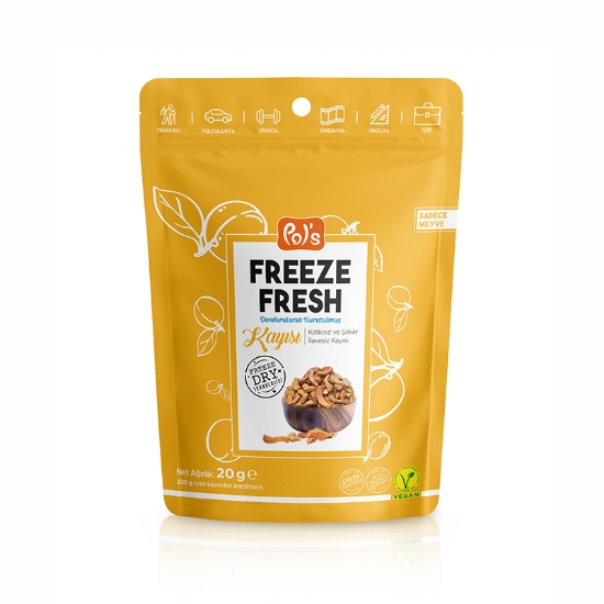 Pols Freeze Fresh Dried Kayısı 20 gr