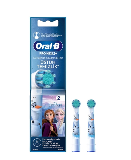 Oral-B Pro Kids 3+ Yedek Fırça 2'li Frozen