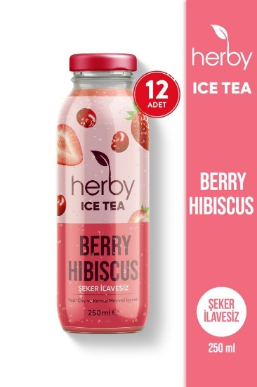 HERBY ICE TEA BERRY HIBISCUS 250 ML X 12