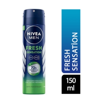 nivea,men,deodorant,fresh,sensation,150 ml,Nivea Deodorant,Erkek Fresh Sensation