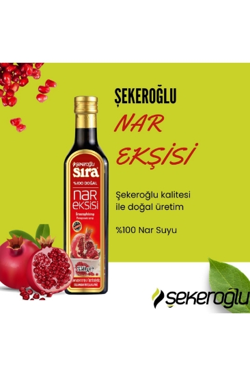 Sira Şekeroğlu Doğal Nar Ekşisi 350 Gr