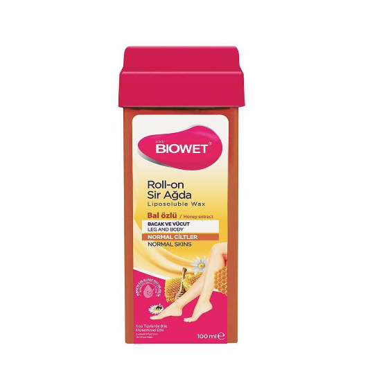 Biowet Roll On Sir Ağda Tüm Ciltler İçin Bal Özlü 100 ml