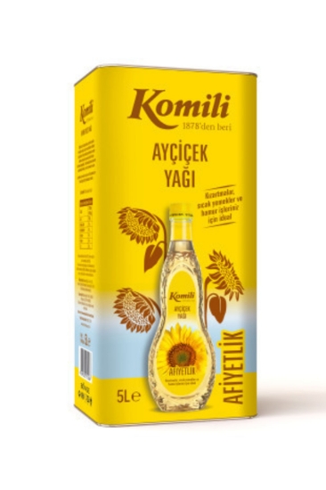 KOMİLİ AYÇİÇEK YAĞI 5 LT TENEKE