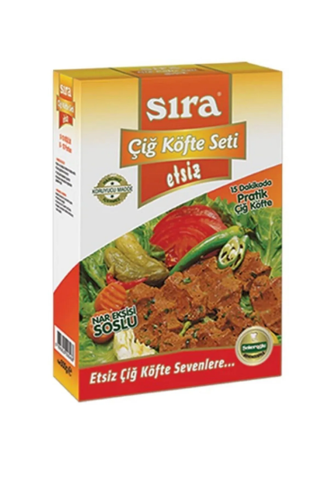 Sıra Çiğ Köfte Seti Etsiz 500 gr