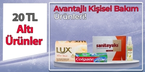 20 TL Altı Kozmetik/Kişisel Bakım Ürünleri kampanya resmi