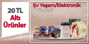 20 TL Altı Ev Yaşam/Elektronik Ürünleri kampanya resmi