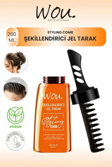 Wou Şekillendirici Jel Tarak 260 ml