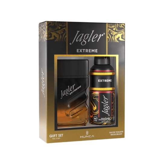 Jagler Extreme 90 ml EDT + 150 ml Deodorant Erkek Gofre 