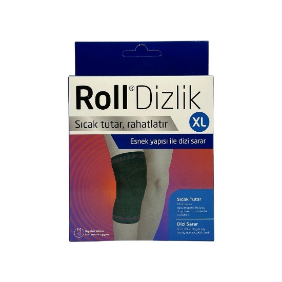 Roll Siyah Dizlik  - Xl