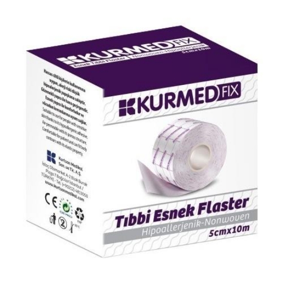 Kurmed Fix 5 Cm X 10 M Tıbbi Esnek Flester