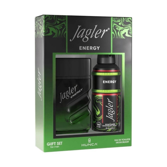 Jagler Energy 90 ml EDT + 150 ml Deodorant Erkek Gofre 