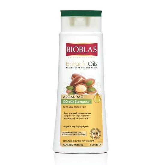 Bioblas Botanic Oils Argan Yağlı Günlük Şampuan 500 ml